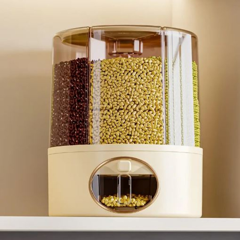 CEREAL DISPENSER ROTATING