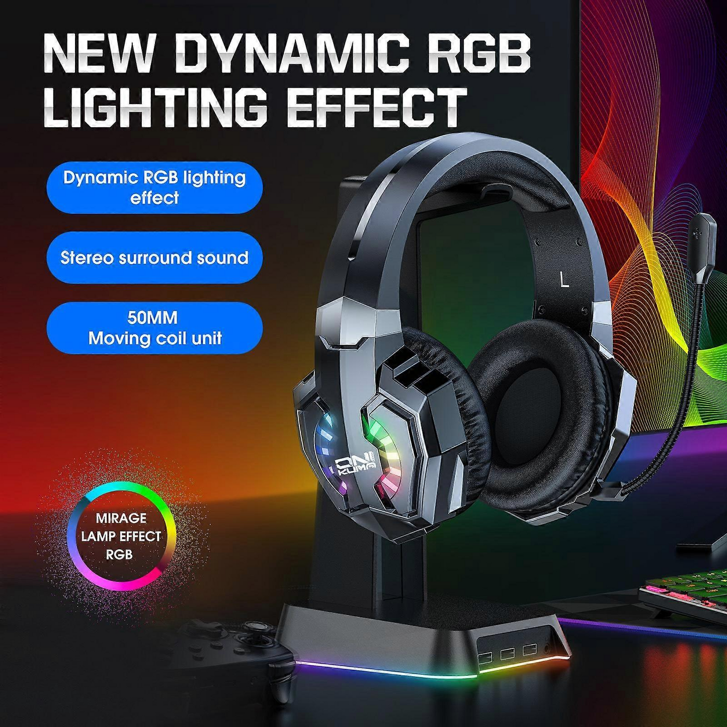 ONIKUMA HEADPHONES - B15