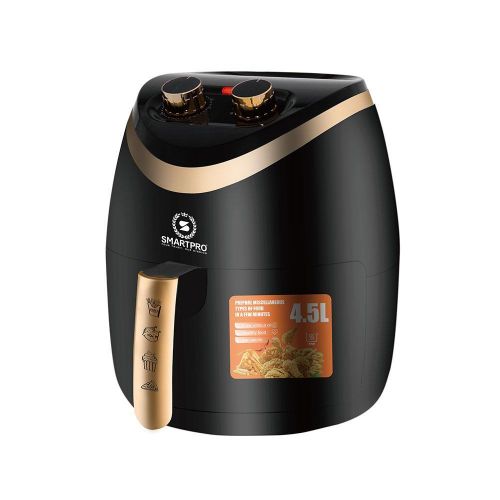 Smart Pro SAF-232B - 4.5L Air Fryer - Black