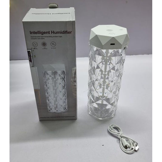 Crystal DeHumidifier Night Light 900ml Mist Aroma Diffuser Home Bedroom Humidifier Purifier