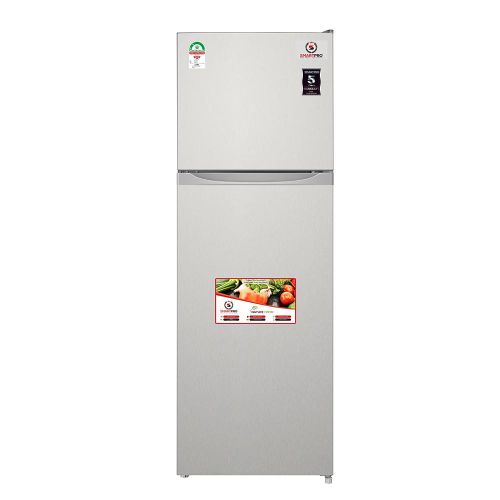 Smart Pro Fridge, Double Door , 348L - Silver,SFR-435-DT-I