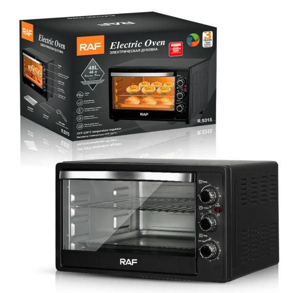 RAF 48L Electric Oven 1500W | R.5315-Black