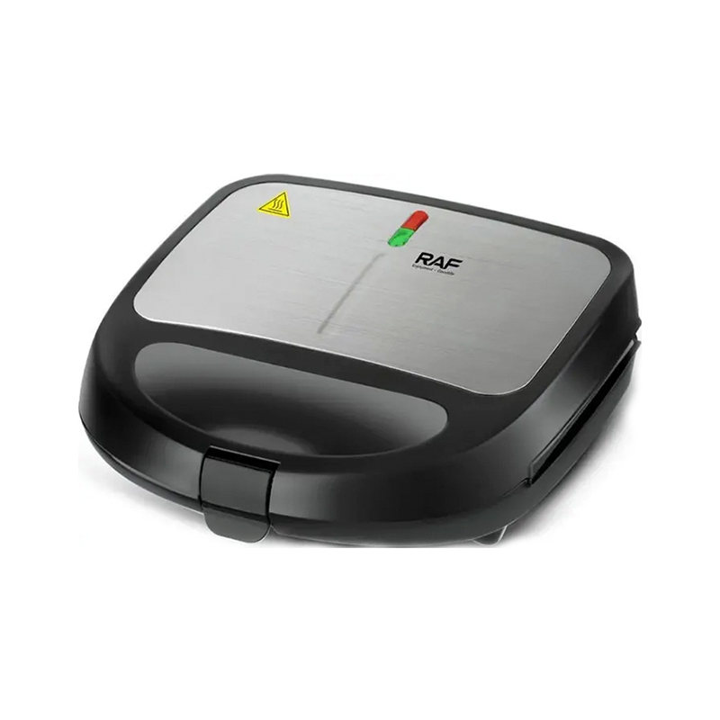 RAF 4 in 1 850W Multifunctional Double-side Heating Non-stick Coating Panini Press Waffle Sandwich Maker Machine for Breakfast