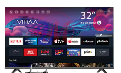 Hisense 32” A4 series 4K smart TV – ideal for small spaces