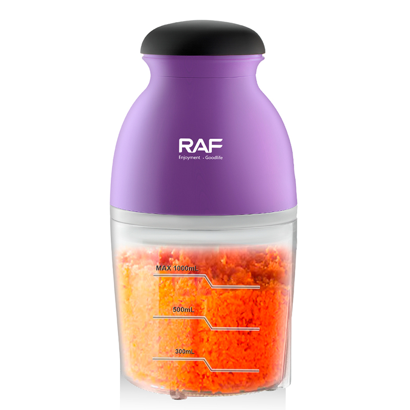 Raf R.332 Low Noise Electric Food Chopper Grinder 2 in 1 250w Food Chopper 1L Kitchen Appliance Grinder