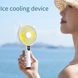 V10 PRO 1200mAh Handheld Standable with Digital Display Multi-Function Convenient Portable Fan