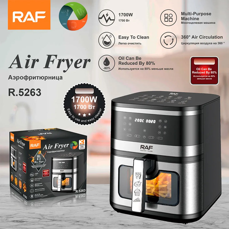 RAF R.5263 Choxfunction Electric Heater Air Fryer Airfryer 1700W