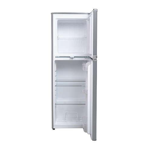 Von Vart22Dhs Double Door Fridge Silver 144L