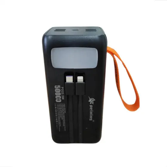 Portable Charger Power Bank 50000 Universal Turbo Flashlight