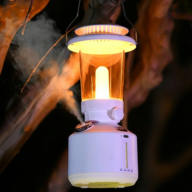 Kerosene Lamp Hanging Cool Mist Humidifiers for Bedroom Indoor Outdoor Plant Travel Camping.
