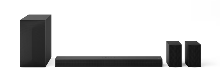 LG Home Theater Soundbar 600W, 5.1Ch, AI Sound Pro and Wireless Rear Sound, Dolby Digital