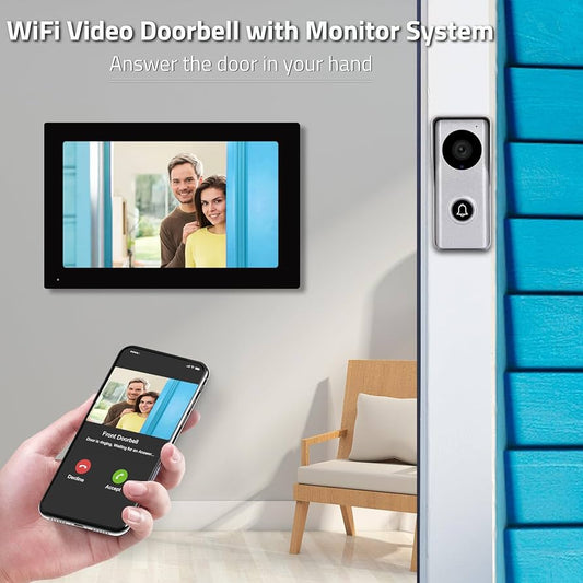 WiFi Video Intercom System, Video Doorbell Camera