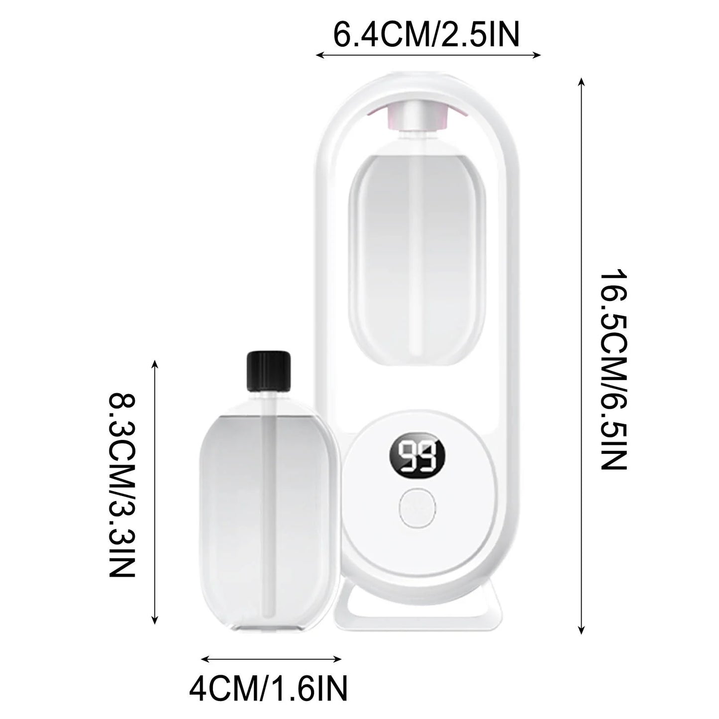 Fragrance Machine Air Fresheners Auto Sensor Spray Dispenser for Bathroom Washroom Hotel