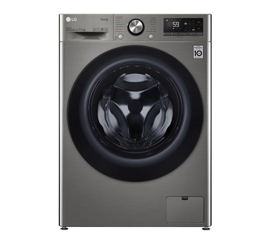 LG F4Y5EYGYPV Front Load Washing Machine, 11KG