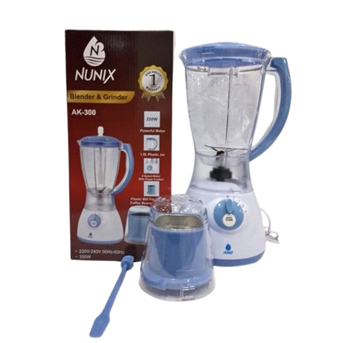 Nunix AK 300 2 In 1 Blender and Grinder