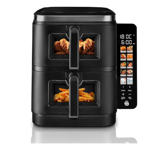 Raf air fryer 5.5L + 5.5L dual basket