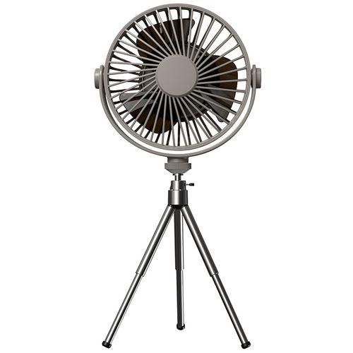 DQ212 Air Cooling Fan USB Chargeable Desk Tripod Stand With