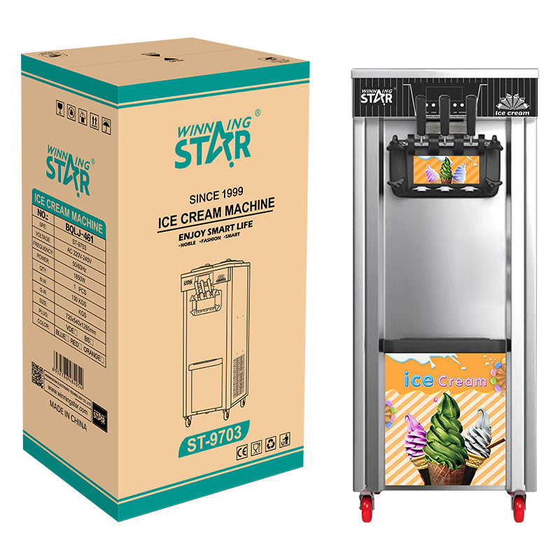 Winning Star ST-9703 Commercial Soft Serve Ice Cream Maker