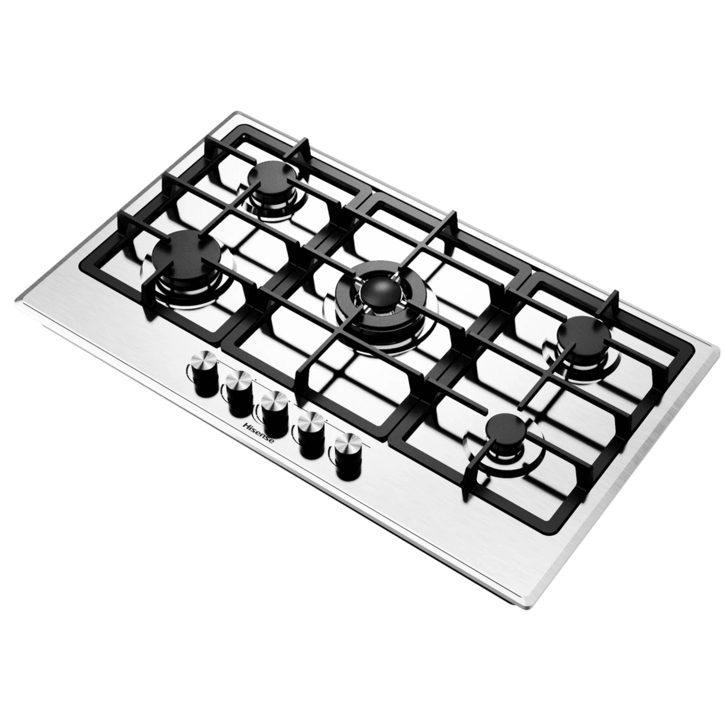 Hisense Built In Stainless Steel Hob 5 Gas, 90CM
