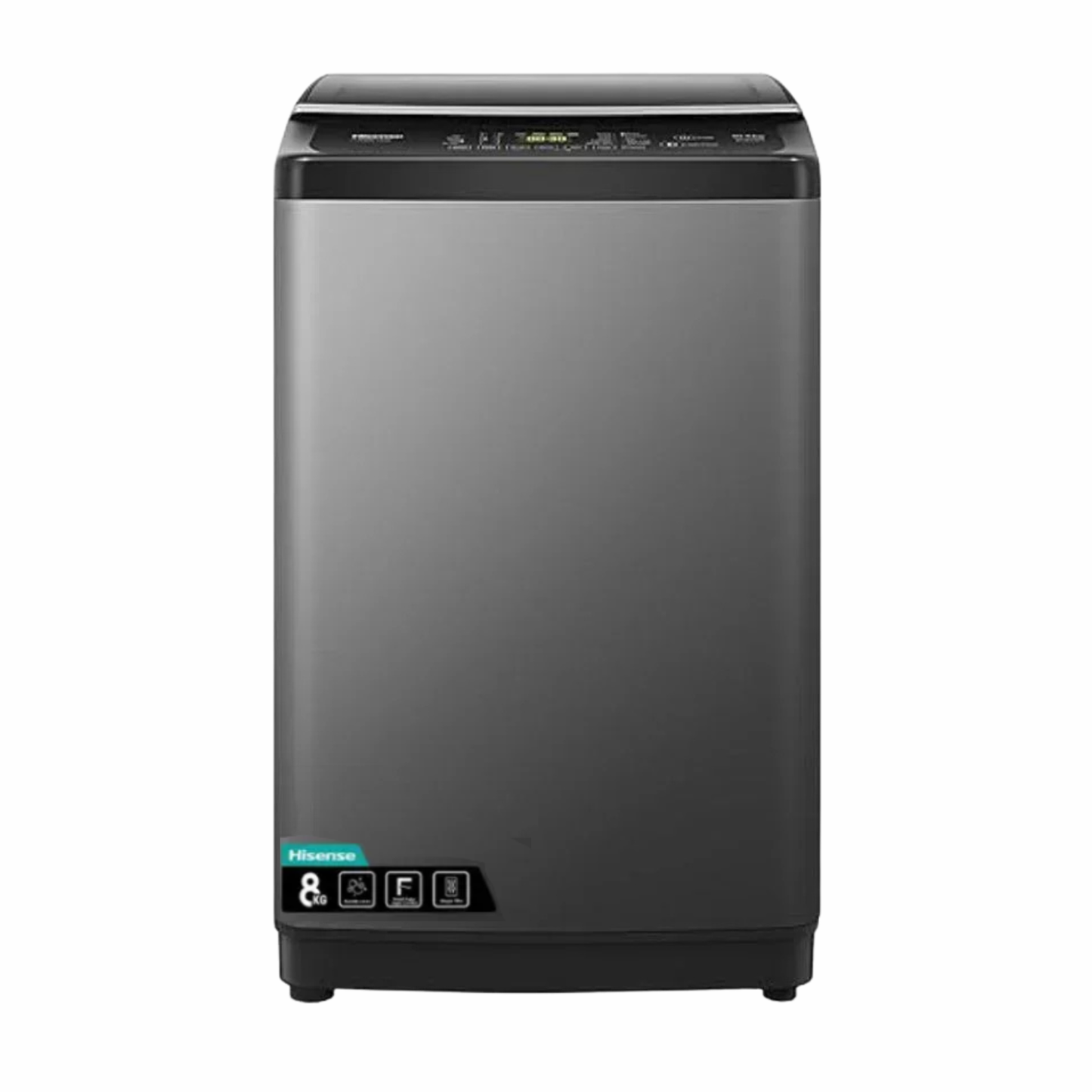 HISENSE WASHING MACHINE TOP LOAD 8KG