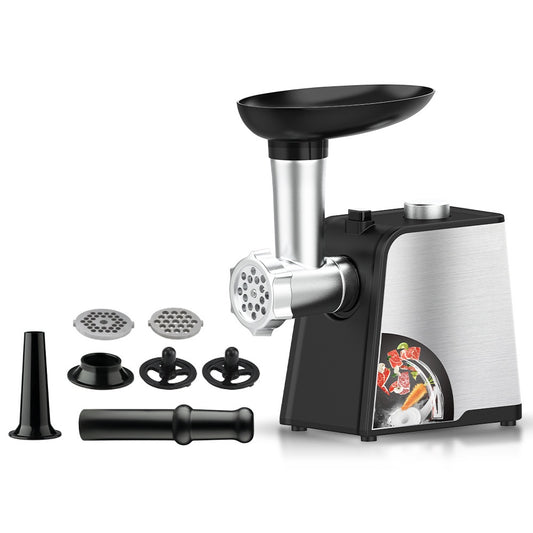RAF R.3392 Stainless Steel Home Meat Grinder Electric Sausage Stuffer & Mincer