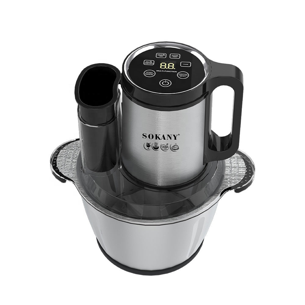 Sokany SK-06036 6-in-1 Electric Kitchen Chopper & Food Processor