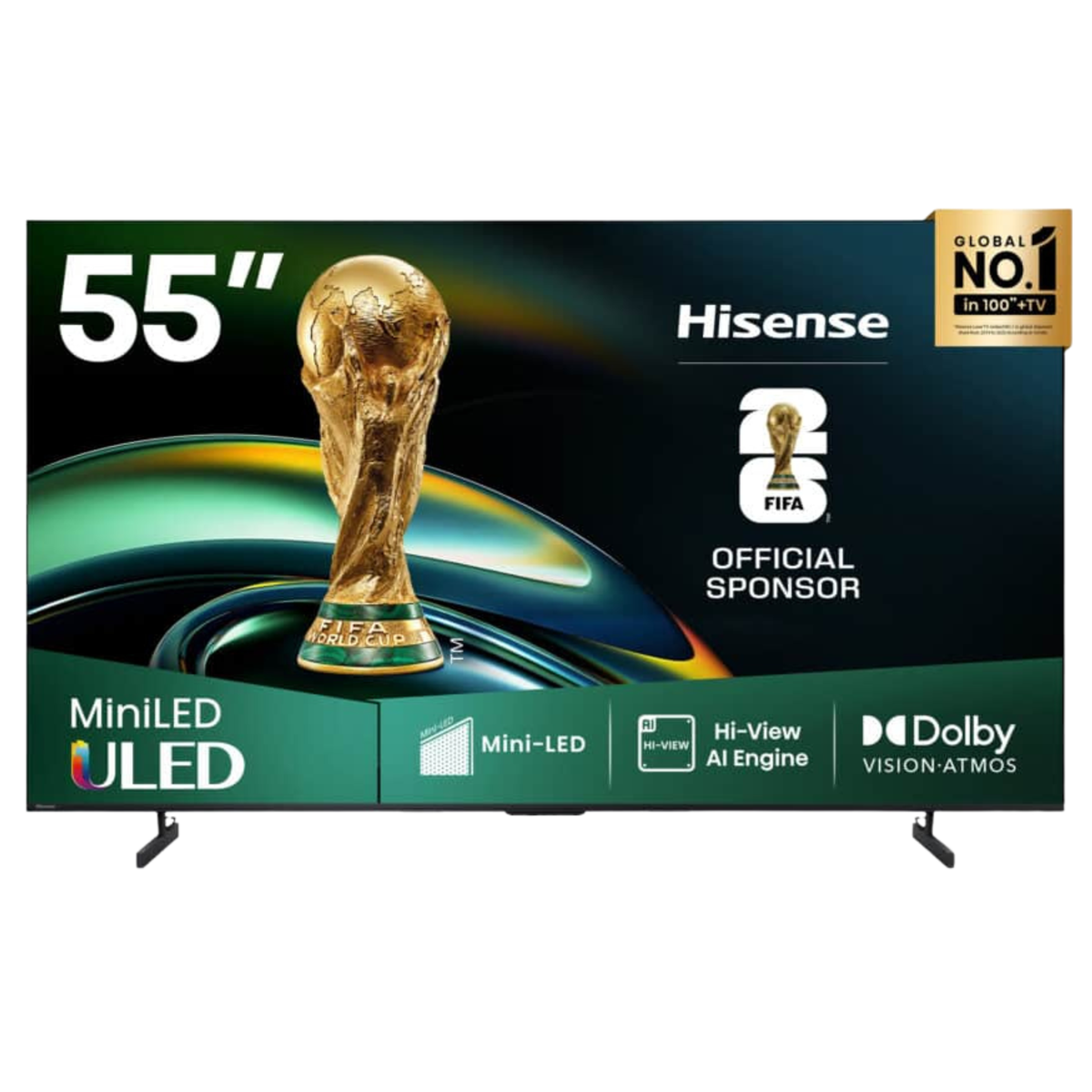 Hisense 55" U6 SERIES MINILED PRO 55U6KKEN
