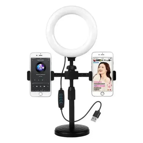 Led ring light lamp vlog kit