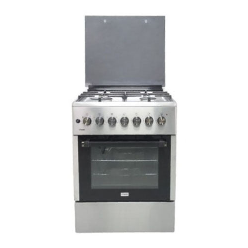 Mika 4G 60 x 60cm Burners + Electric Oven Standing Cooker with Rotisserie