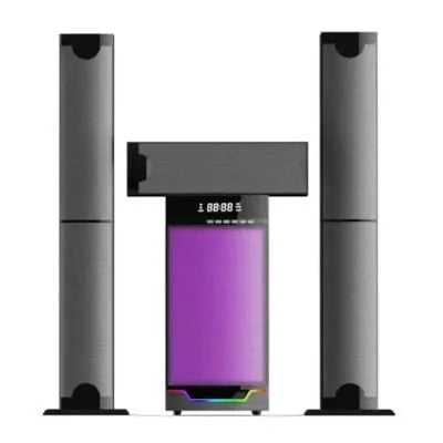 Nobel Plus Subwoofer NB-1214 – 5.1Ch Super Bass Bluetooth Tallboy Speaker System 25,000W