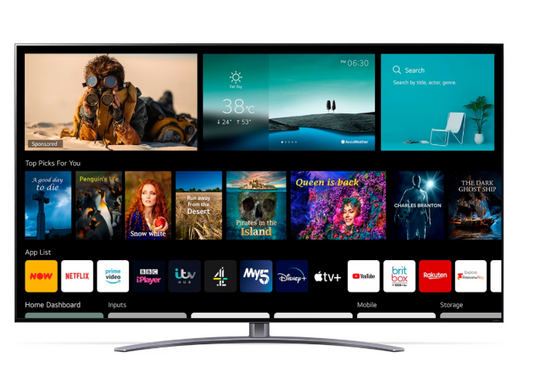 LG QNED MiniLED QNED91 65 inch 4K Smart TV