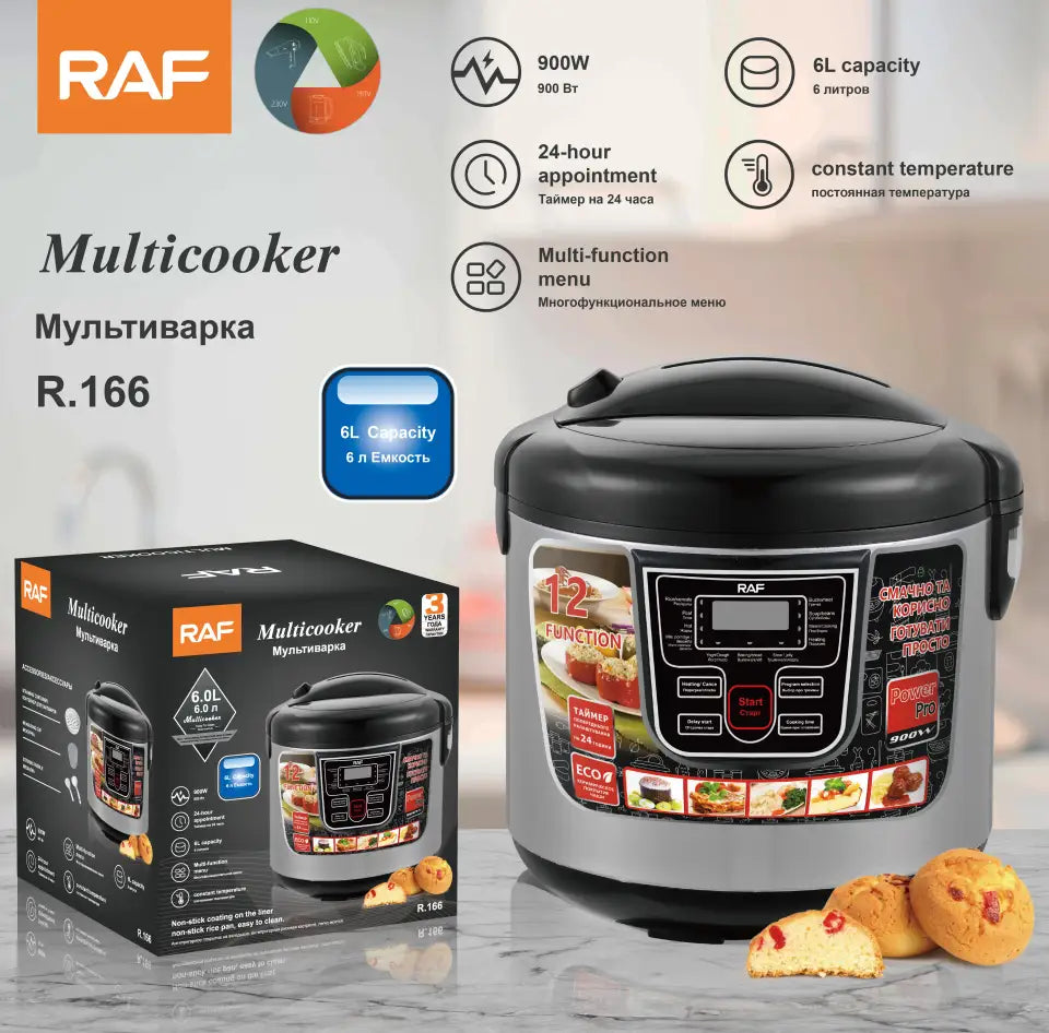 RAF R166B Multi-Purpose Rice Cooker C109