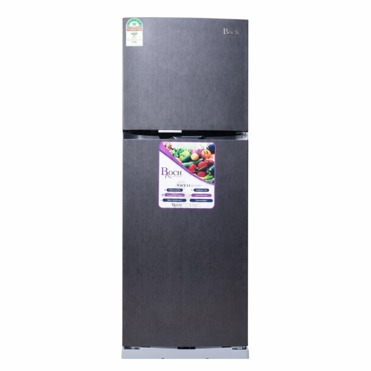 Roch 197L Double Door No Frost Refrigerator