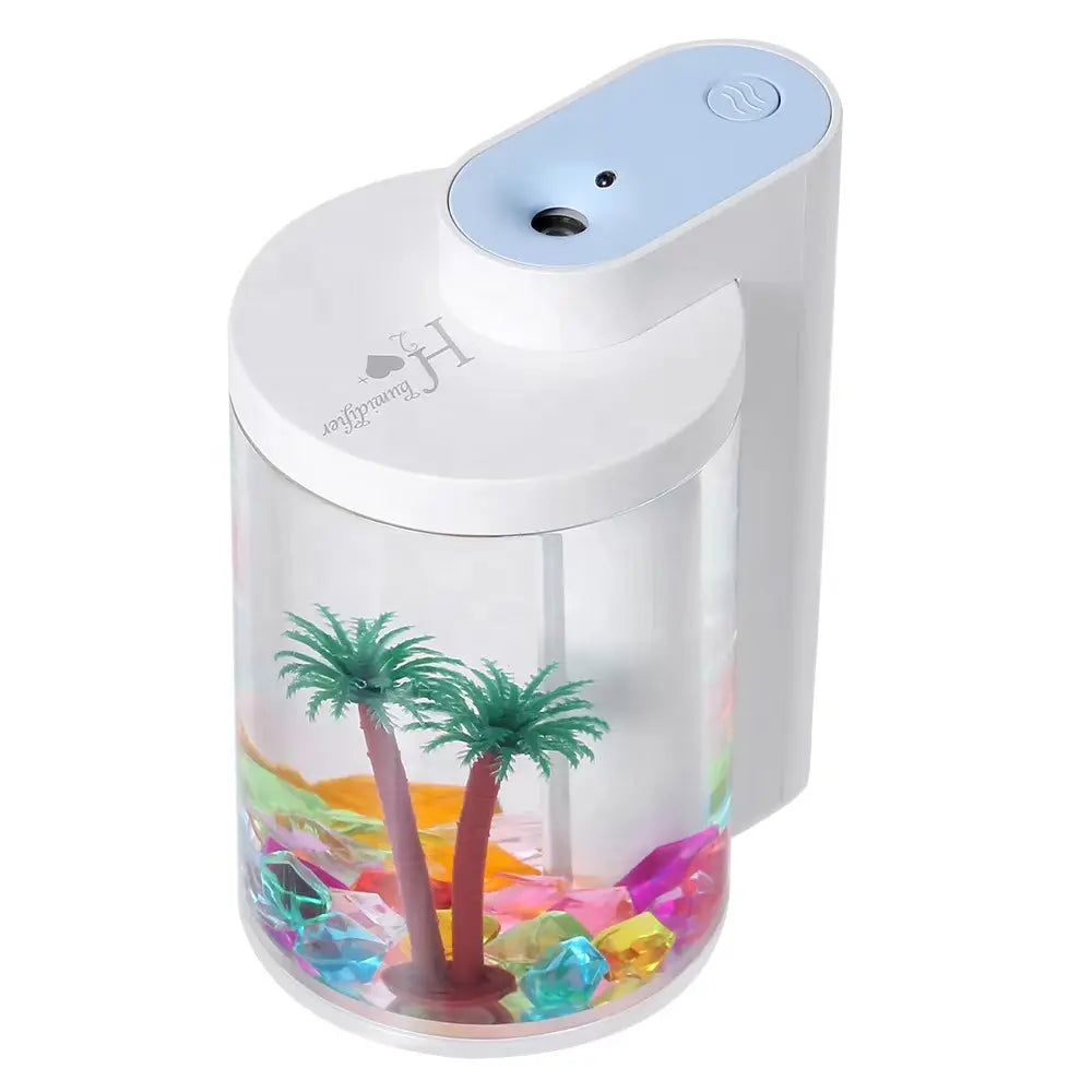Water Love Air Humidifier Creative USB Humidifier with 7 Colors Night Light Ultrasonic Humidifier Aroma Diffuser