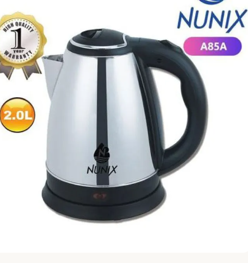 Nunix Kettle , Stainless Steel 2.0L Cordless Kettle A85A
