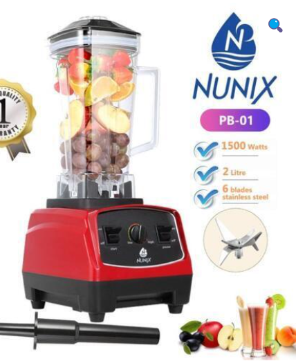 Nunix Heavy Duty Commercial Blender PB-01