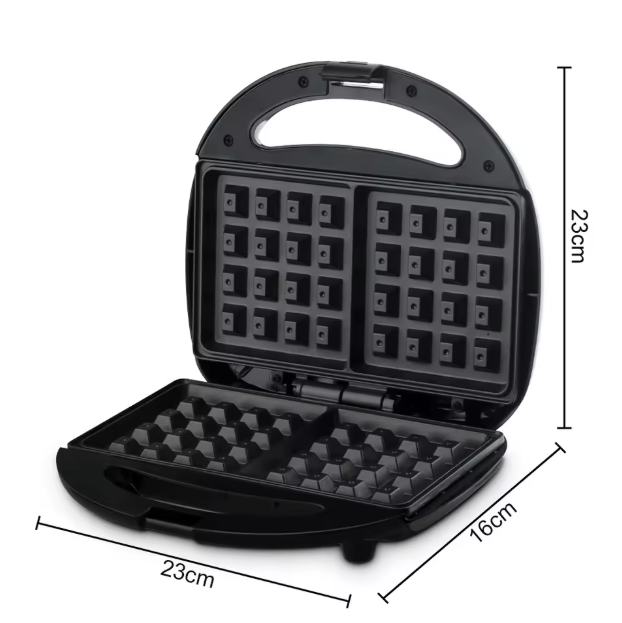 RAF R.546H 850 W Waffle Maker (Electric Kitchen Appliance)