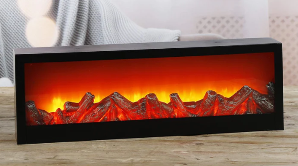 LED FIRE PLACE LANTERN SMALL