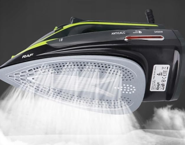 RAF R 1293 Electric Steam Iron High Power Ceramic Steam Iron 2400W