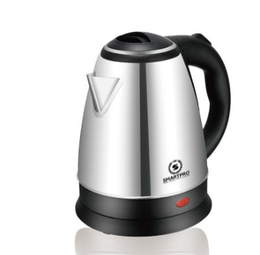 SmartPro SKL‑816 2 L Electric Kettle — 1500 W Stainless Steel Water Boiler (Silver/Black)