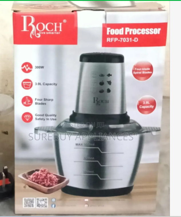 3.0 Litres Roch Food Processor RFP-7031-D