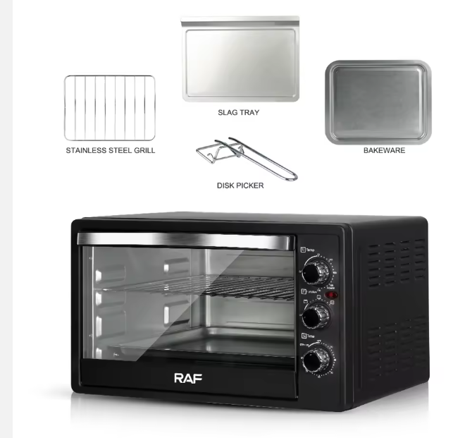 RAF R.5315B 48 L Electric Oven — 1600 W Multifunction Countertop Cooker