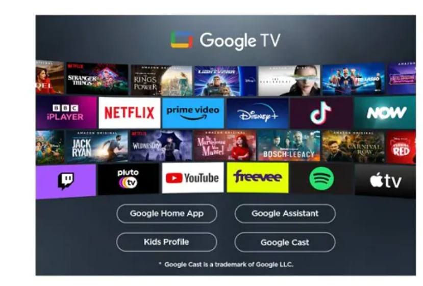 Tcl 65-inch 65V6C 4K HDR Google Tv (NEW 2025)