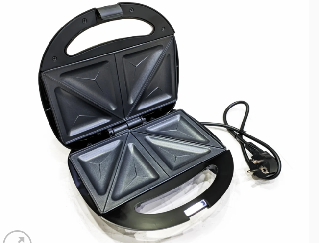 RAF R.546S 4-Slice Sandwich Maker — Stainless Steel Top & Dual Heating, 850W