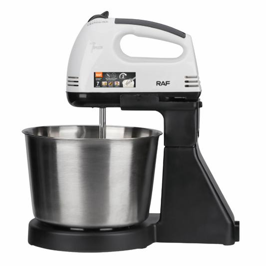 RAF 2L Stand Mixer R.6637 (Orange, White & Red)