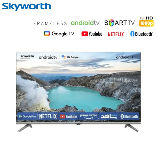 Skyworth 43″ 43E5500G  FHD Google Frameless Tv