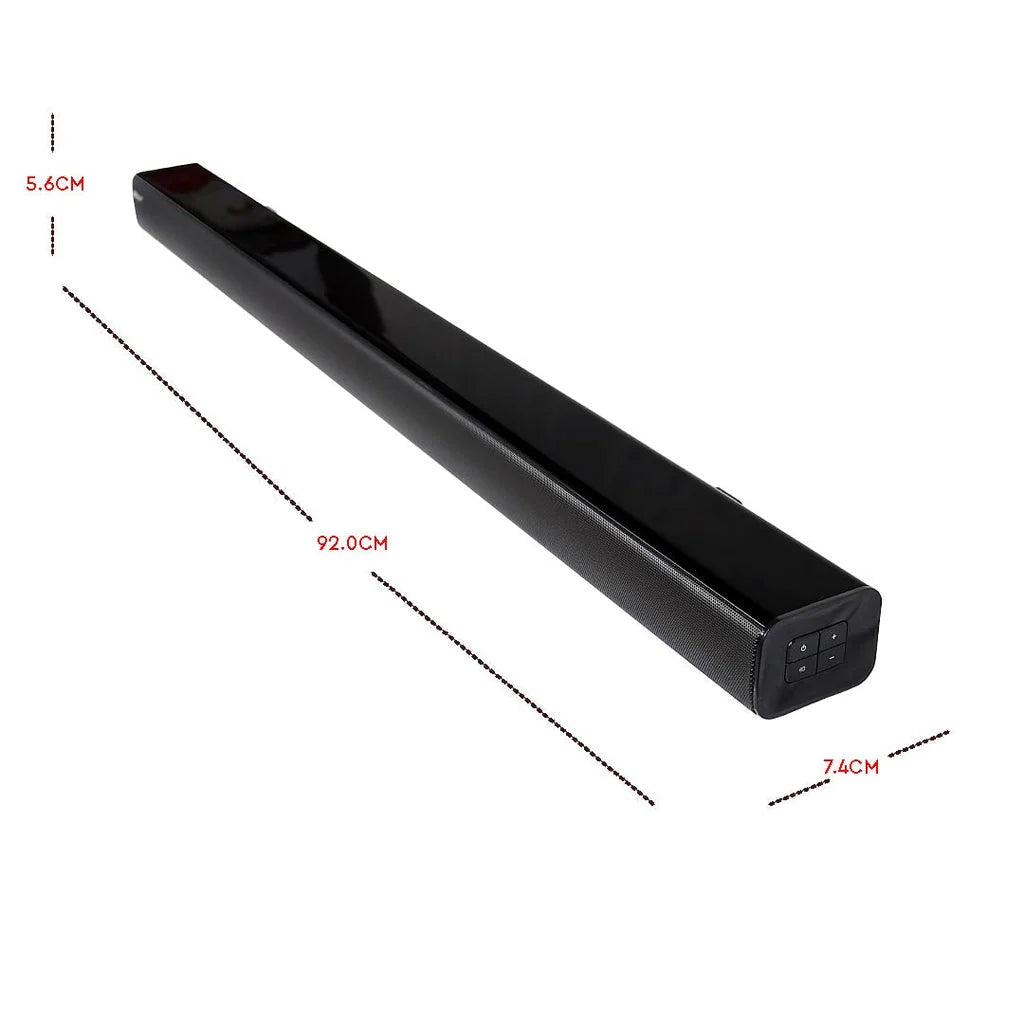 Nobel Plus Soundbar NBV6 2.1Ch 600W PMPO 3D Surround Sound Bluetooth
