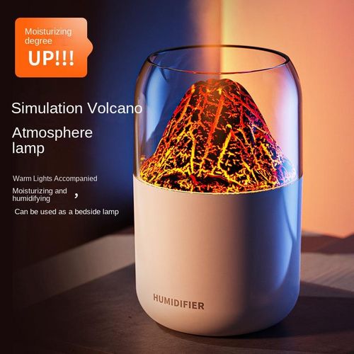 Crack Volcano USB Mini Household Bedroom Noiseless Small Desktop Cactus Spray Gift