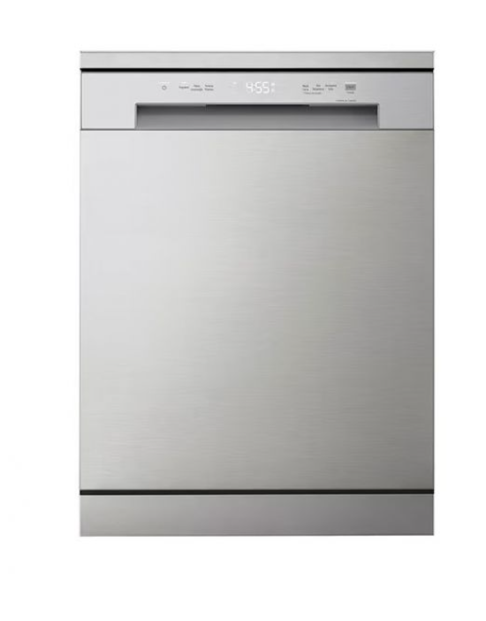 LG QuadWash™ Dishwasher, 14 Place Settings, EasyRack™ Plus, Inverter Direct Drive, Platinum Silver color DFC612FV