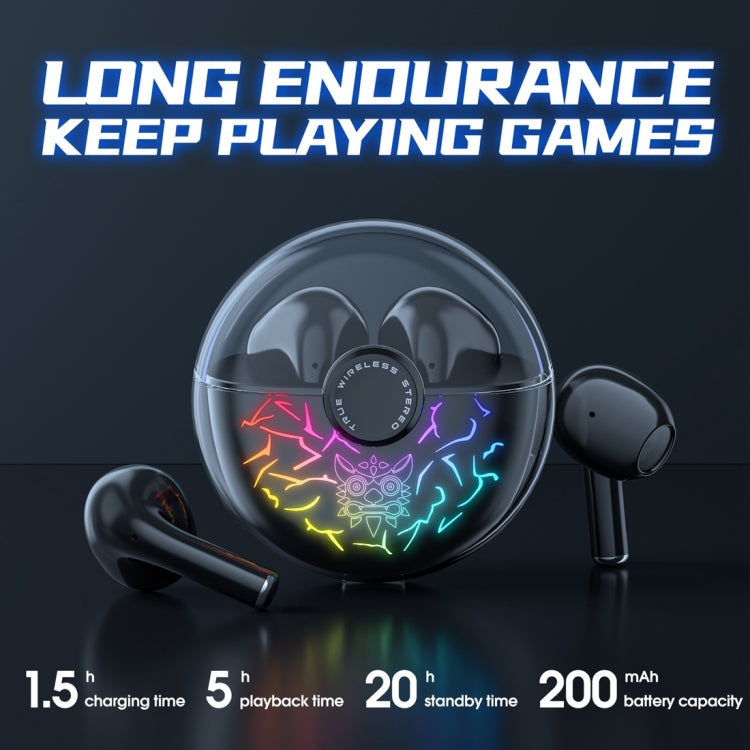 Onikuma T35 Bluetooth 5.1 Gaming TWS Earphones - Black